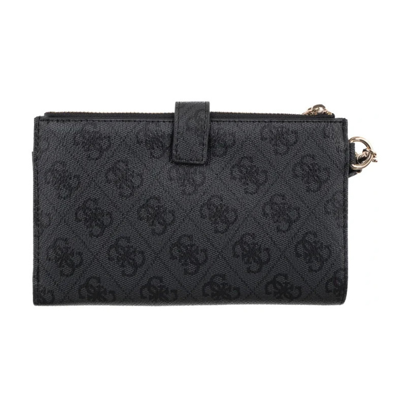 Guess Laurel II Slg Dbl Zip Organizer SWSG74 59157 Coal Logo (GU861-a) käekott