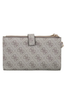 Guess Laurel II Slg Dbl Zip Organizer SWSG74 59157 Dark Taupe Logo (GU861-b) käekott