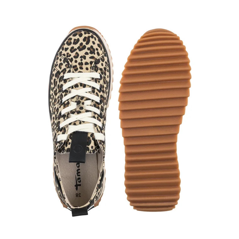 Tamaris Beżowe/Brązowe 1-23731-41 360 Leopard (TM381-d) spordijalatsid