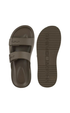 Tommy Hilfiger Light Adjustable Pool Slider Willow Green FM0FM05757 GX9 (TH1443-b) sussid