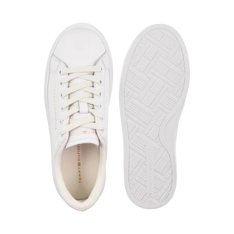 Tommy Hilfiger TH Chic Cupsole Platform White/Ecru FW0FW09107 01T (TH1442-a) spordijalatsid