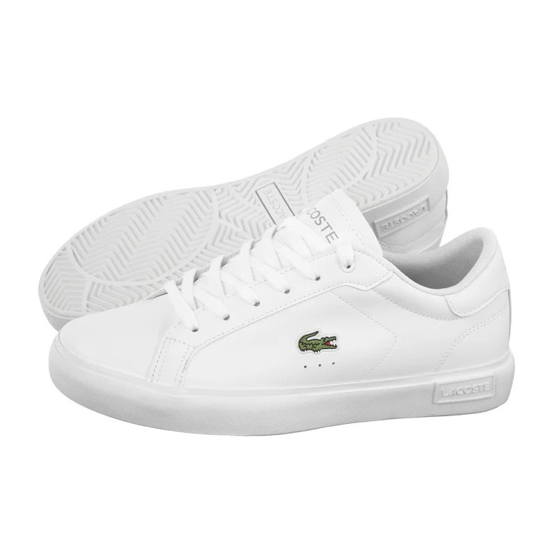 Lacoste Powercourt 1263 SUJ Wht/Wht 751SUJ0003.21G (LC467-a) spordijalatsid