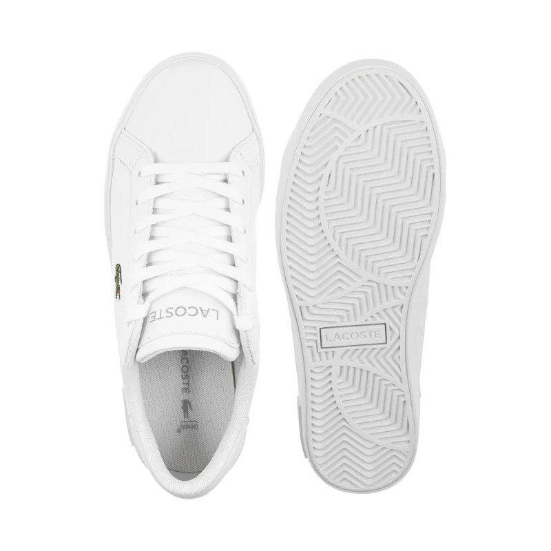 Lacoste Powercourt 1263 SUJ Wht/Wht 751SUJ0003.21G (LC467-a) spordijalatsid