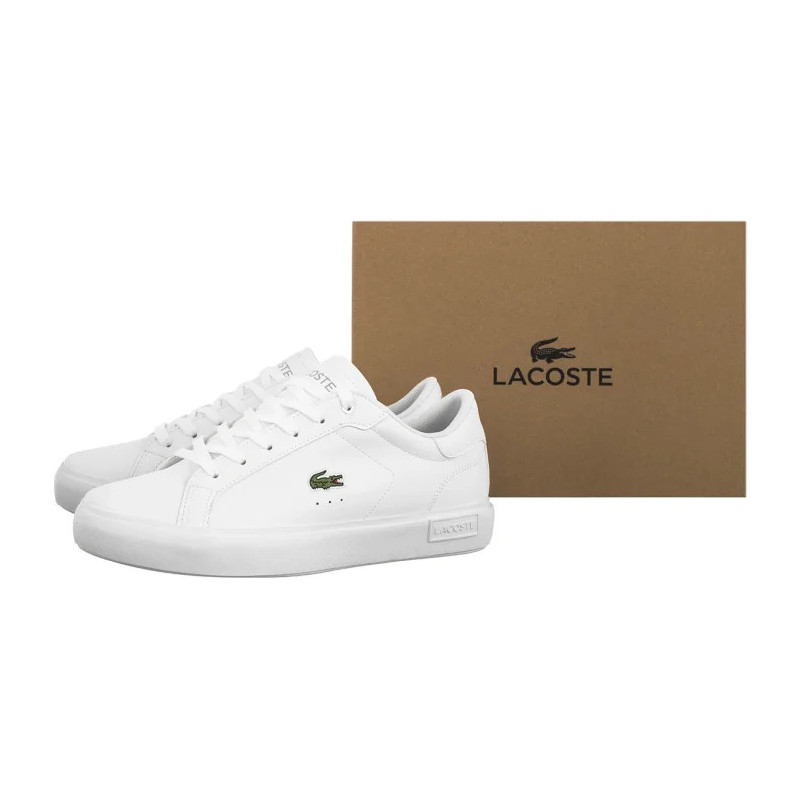 Lacoste Powercourt 1263 SUJ Wht/Wht 751SUJ0003.21G (LC467-a) spordijalatsid