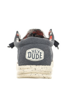 Hey Dude Wally Stretch Canvas Blue 40022-425 (HY13-a) kingad