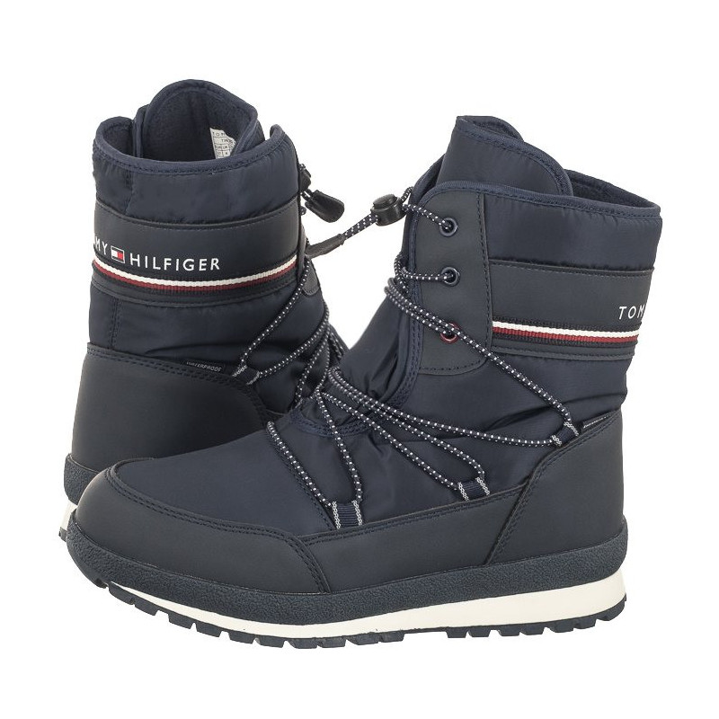 Tommy Hilfiger Snow Boot T3B6-33165-1485 800 Blue (TH925-a) saapad