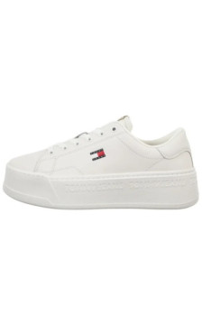 Tommy Hilfiger Tjw Script Cupsole Flatform Ecru EN0EN02961 YBL (TH1448-a) spordijalatsid