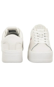 Tommy Hilfiger Tjw Script Cupsole Flatform Ecru EN0EN02961 YBL (TH1448-a) kingad