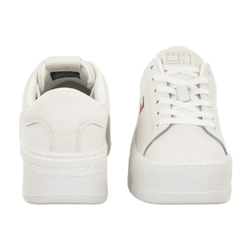 Tommy Hilfiger Tjw Script Cupsole Flatform Ecru EN0EN02961 YBL (TH1448-a) spordijalatsid