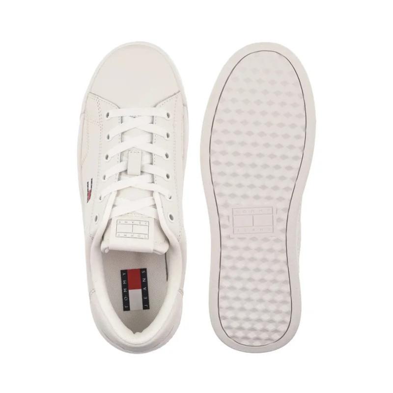 Tommy Hilfiger Tjw Script Cupsole Flatform Ecru EN0EN02961 YBL (TH1448-a) spordijalatsid