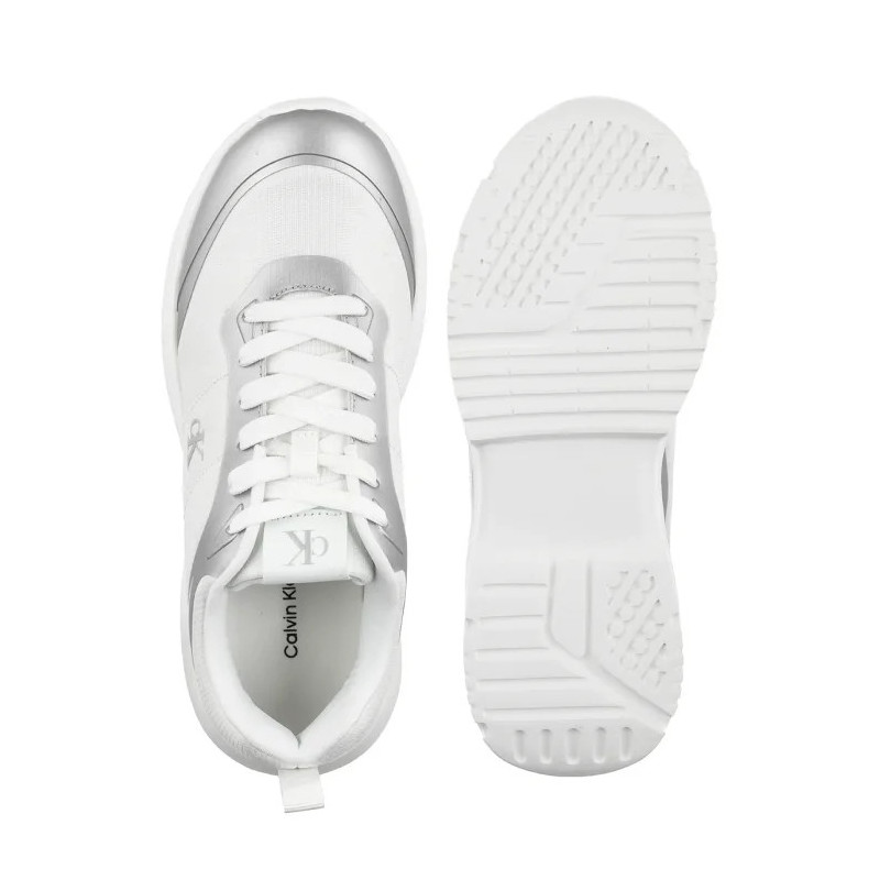 Calvin Klein Low Cut Lace-Up Sneaker Silver/White V3A9-83233-1844X059 (CK729-a) spordijalatsid