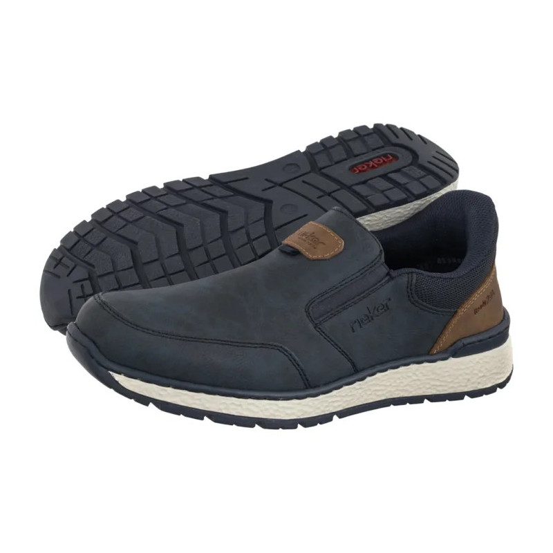 Rieker Granatowy B9057-14 Blue (RI351-a) kingad