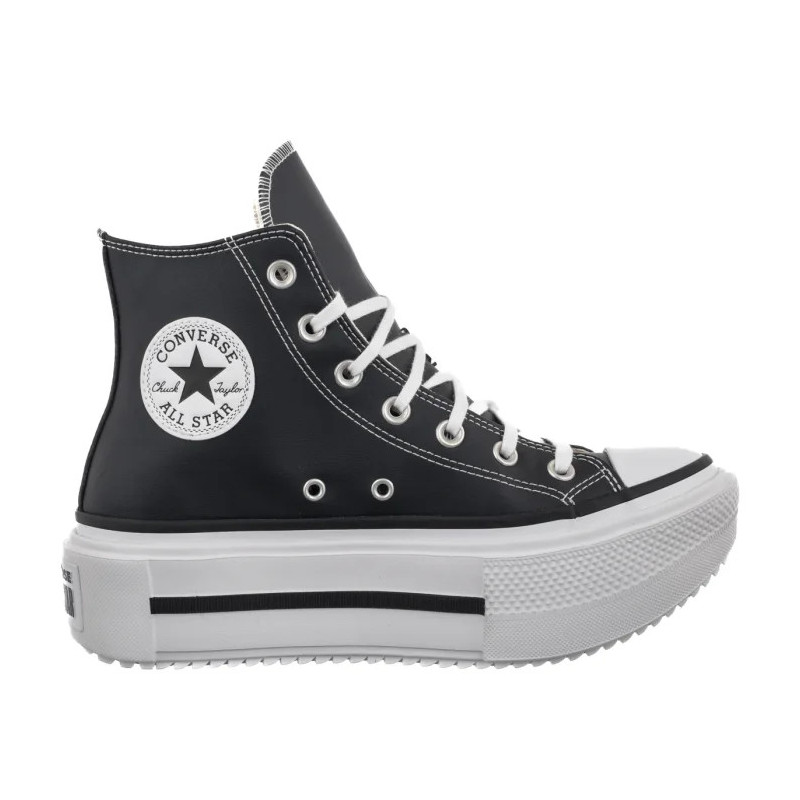 Converse Ctas Lift Double Stack Hi Black/White/Black (CO832-a) kingad