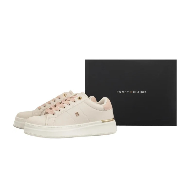 Tommy Hilfiger Low Cut Lace-Up Sneaker Milk/Nude T3A9-34253-1355B172   (TH1449-a) spordijalatsid