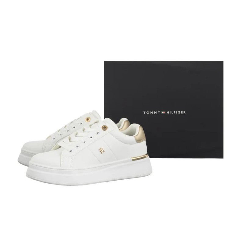 Tommy Hilfiger Low Cut Lace-Up Sneaker White/Platinium T3A9-34253-1355X048 (TH1449-b) spordijalatsid
