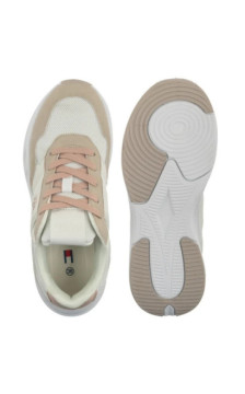 Tommy Hilfiger Low Cut Lace-UP Sneaker Off White/Nude T3A9-34368-1748A708 (TH1452-a) spordijalatsid