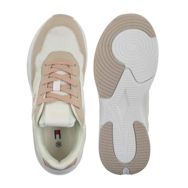 Tommy Hilfiger Low Cut Lace-UP Sneaker Off White/Nude T3A9-34368-1748A708 (TH1452-a) spordijalatsid