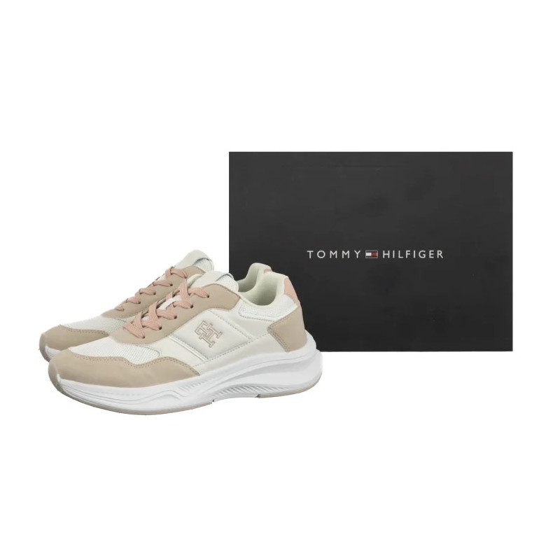 Tommy Hilfiger Low Cut Lace-UP Sneaker Off White/Nude T3A9-34368-1748A708 (TH1452-a) spordijalatsid