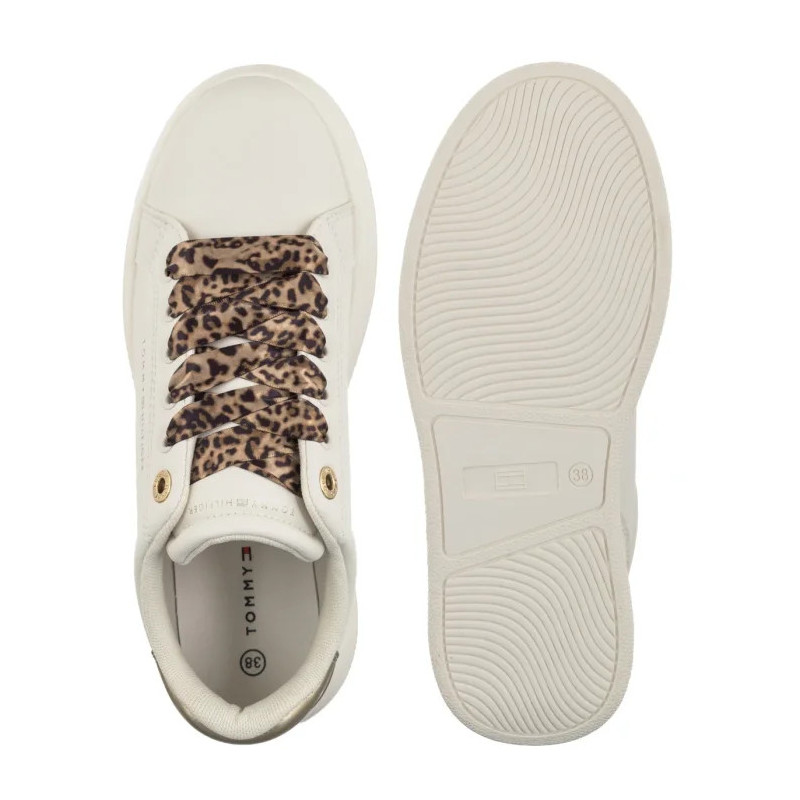 Tommy Hilfiger Low Cut Lace-Up Sneaker Off White/Platinum T3A9-34255-1355X024 (TH1453-a) spordijalatsid