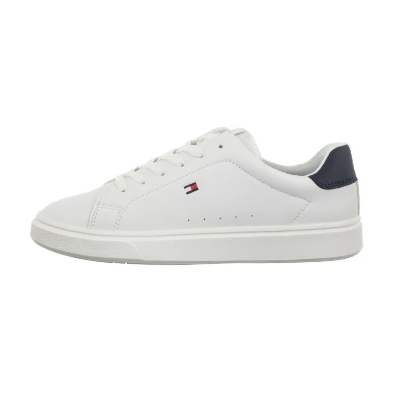 Tommy Hilfiger Low Cut Lace-Up Sneaker White/Blue T3X9-34350-1355X336 (TH1456-a) spordijalatsid