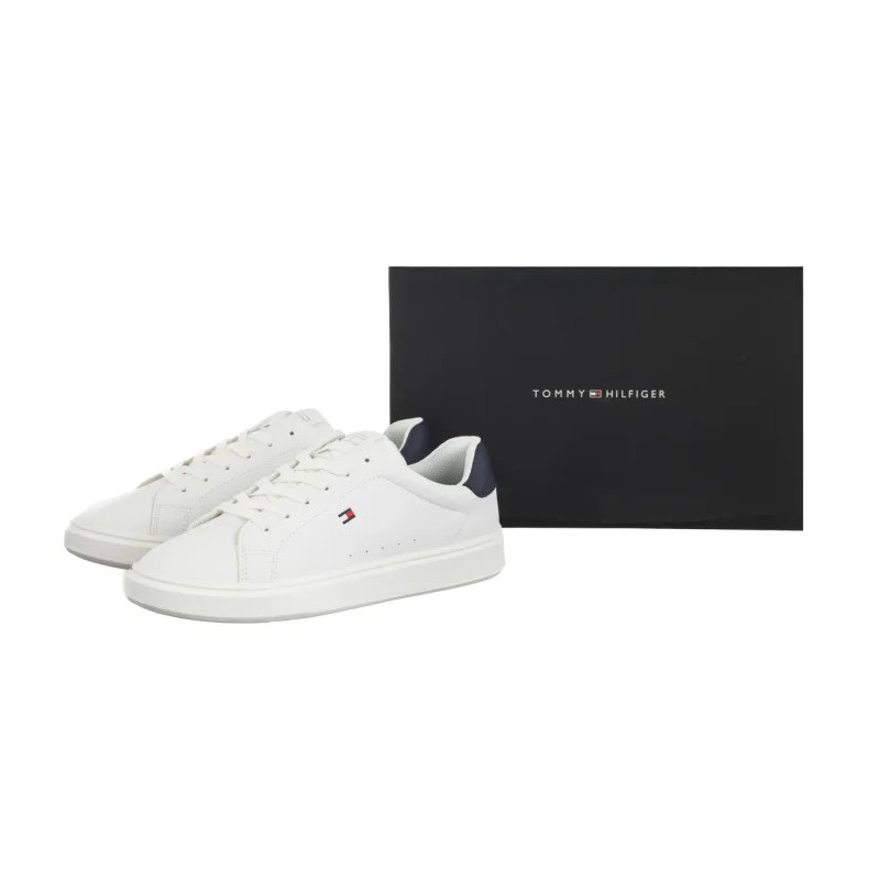 Tommy Hilfiger Low Cut Lace-Up Sneaker White/Blue T3X9-34350-1355X336 (TH1456-a) spordijalatsid