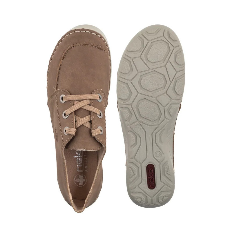 Rieker Beżowy 52545-62 Beige (RI357-a) kingad