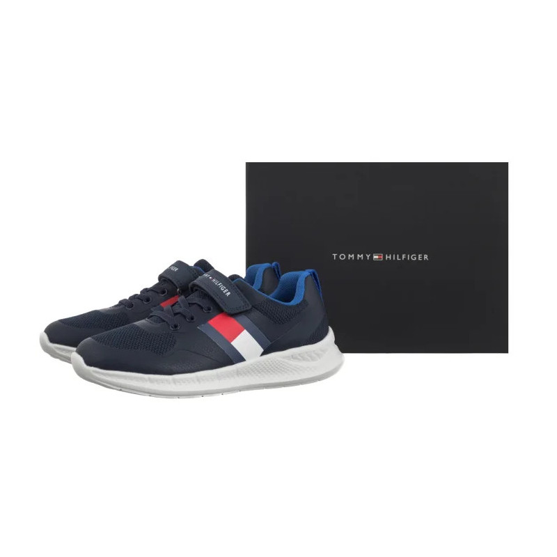 Tommy Hilfiger Flag Low Cut Lave-Up/Velcro Sneaker T1X9-34369-1843800 (TH1450-a) spordijalatsid