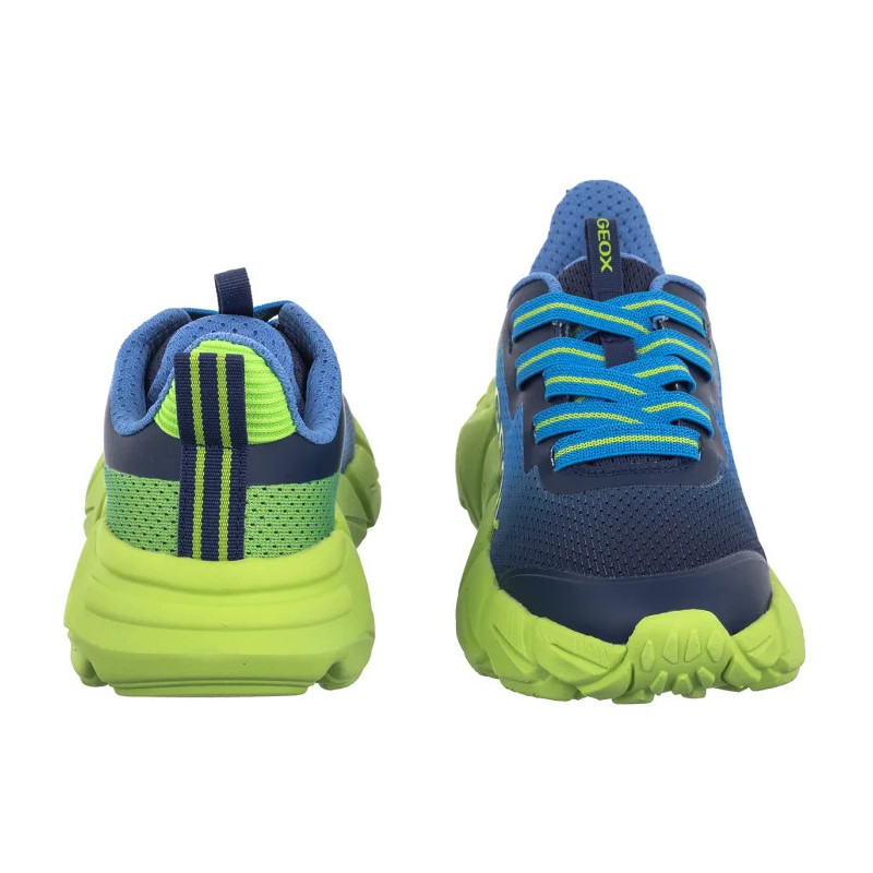 Geox J Flexyper Fast Lt Blue/Lime J46N1A O2A9J C4378 (GE248-b) spordijalatsid