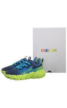 Geox J Flexyper Fast Lt Blue/Lime J46N1A O2A9J C4378 (GE248-b) spordijalatsid
