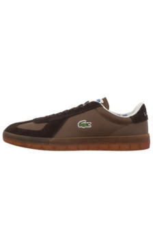 Lacoste Baseshot Pro 126 1 SMA Dk Brw/Gum- Leather 751SMA0077.031 (LC469-a) spordijalatsid