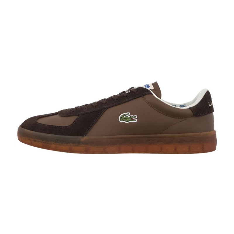Lacoste Baseshot Pro 126 1 SMA Dk Brw/Gum- Leather 751SMA0077.031 (LC469-a) spordijalatsid
