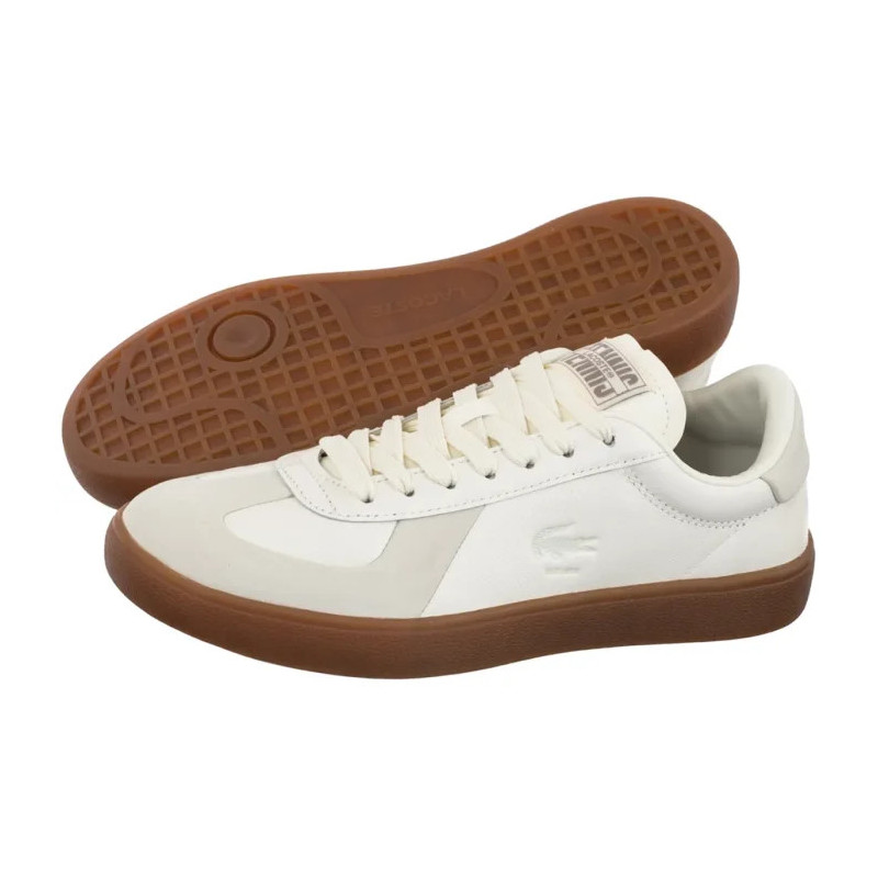 Lacoste Baseshot Pro 126 5 SFA Off Wht/Gum- Suede 751SFA0088.40F (LC468-a) spordijalatsid