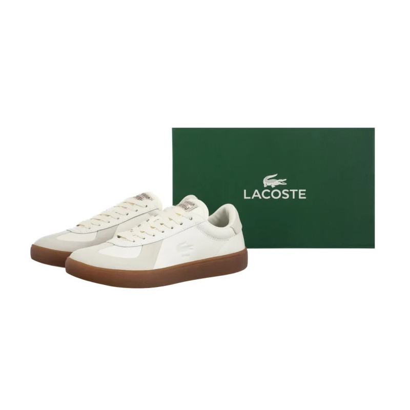 Lacoste Baseshot Pro 126 5 SFA Off Wht/Gum- Suede 751SFA0088.40F (LC468-a) spordijalatsid