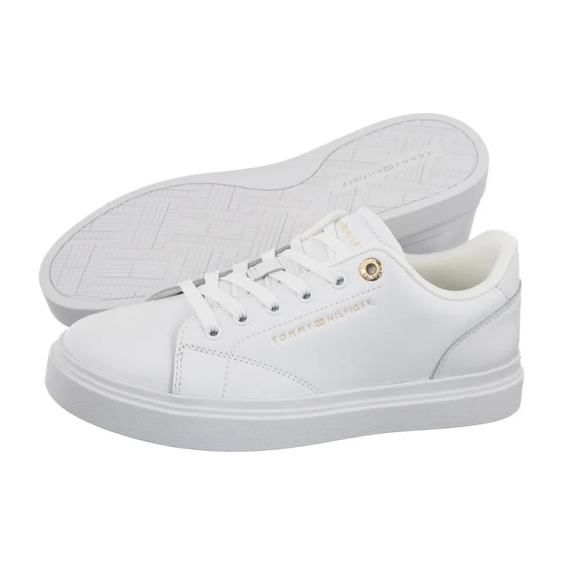 Tommy Hilfiger Th Feminine Cupsole Leather White FW0FW09105 YBS (TH1457-a) spordijalatsid