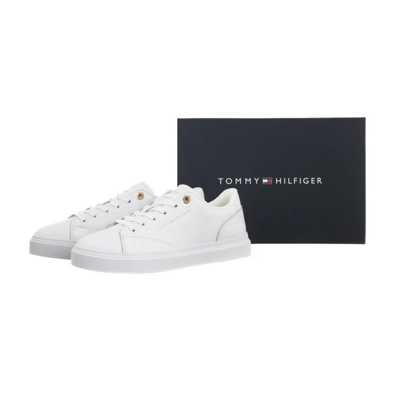 Tommy Hilfiger Th Feminine Cupsole Leather White FW0FW09105 YBS (TH1457-a) spordijalatsid