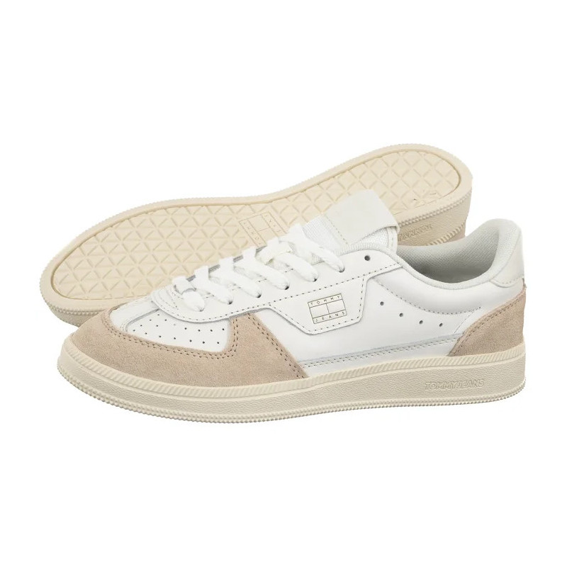 Tommy Hilfiger The Greenwivh Edge Leather Ecru/Newsprint EN0EN02988 01V (TH1462-a) spordijalatsid