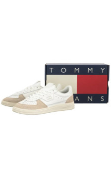 Tommy Hilfiger The Greenwivh Edge Leather Ecru/Newsprint EN0EN02988 01V (TH1462-a) spordijalatsid