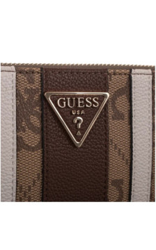 Guess Laurel II Slg Lrg Zip Around SWSS74 59146 Latte Logo/Brown (GU865-a) käekott