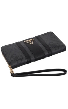 Guess Laurel II Slg Lrg Zip Around SWSS74 59146 Coal Logo (GU865-b) käekott