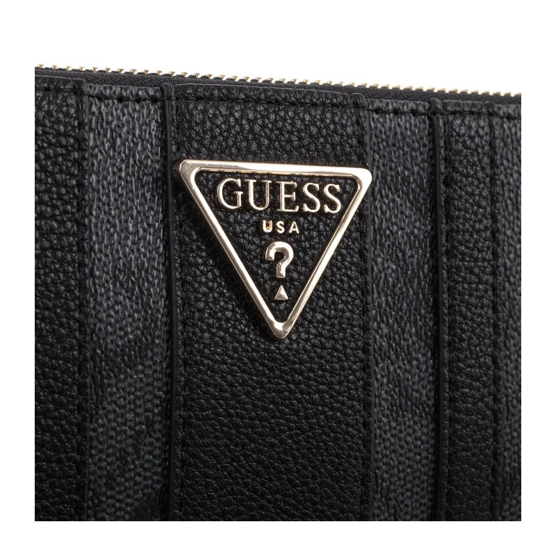 Guess Laurel II Slg Lrg Zip Around SWSS74 59146 Coal Logo (GU865-b) käekott