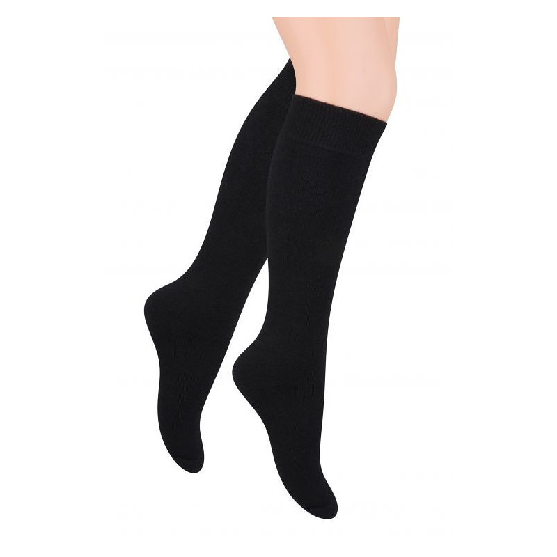 Steven puuvillased sokid põlvini