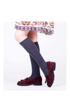 Steven puuvillased sokid põlvini