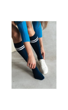 Steven puuvillased sokid põlvini