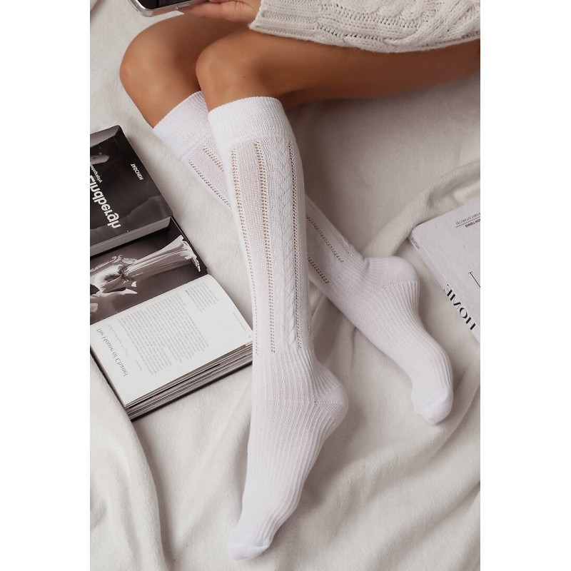 Milena puuvillased sokid põlvini