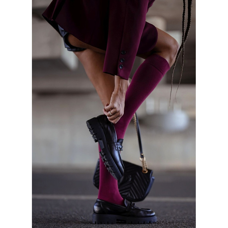 Milena puuvillased sokid põlvini