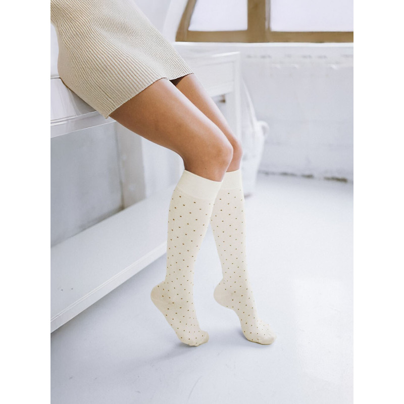 Milena puuvillased sokid põlvini