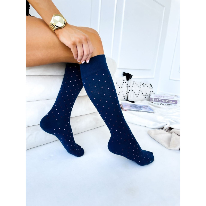 Milena puuvillased sokid põlvini