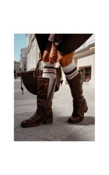 Milena puuvillased sokid põlvini