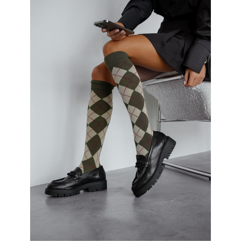 Milena puuvillased sokid põlvini