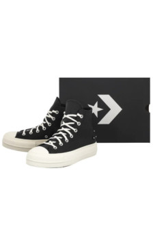 Converse CTAS LIFT HI Black/Black/Egret A17787C (CO838-a) kingad